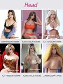 Cheap real silicone doll big boob sex dolls with full skeleton by Automatic Woman